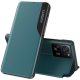 Xiaomi 14T Pro, Oldalra nyíló tok, stand, hívás mutatóval, Wooze FashionBook, zöld