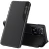 Xiaomi Redmi Note 14 Pro 5G (Global) / Poco X7, Oldalra nyíló tok, stand, hívás mutatóval, Wooze FashionBook, fekete