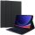 Samsung Galaxy Tab S6 Lite 10.4 (2020 / 2022 / 2024) SM-P610 / P615 / P613 / P619 / P620 / P625, Bluetooth billentyűzetes mappa tok, érintőceruza tartó, érintőceruza nélkül, TP SC Pen Holder + Keyboard, fekete