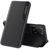Samsung Galaxy A26 5G SM-A266B, Oldalra nyíló tok, stand, hívás mutatóval, Wooze FashionBook, fekete