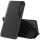Samsung Galaxy A26 5G SM-A266B, Oldalra nyíló tok, stand, hívás mutatóval, Wooze FashionBook, fekete