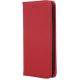 Samsung Galaxy A15 4G / A15 5G SM-A155F / A156B, Oldalra nyíló tok, valódi bőrtok, stand, Smart Pro, piros