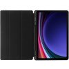 Samsung Galaxy Tab S9 FE (10.9) / Tab S10 FE (10.9) SM-X510 / X516B / X520 / X526, mappa tok, közepesen ütésálló, érintőceruza tartó, érintőceruza nélkül, Trifold, TP SC Pen Holder, fekete