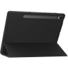 Samsung Galaxy Tab S9 FE (10.9) / Tab S10 FE (10.9) SM-X510 / X516B / X520 / X526, mappa tok, közepesen ütésálló, érintőceruza tartó, érintőceruza nélkül, Trifold, TP SC Pen Holder, fekete