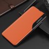 Xiaomi Redmi Note 13 Pro 5G / Poco X6 5G, Oldalra nyíló tok, stand, hívás mutatóval, Wooze FashionBook, sárga
