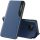 Apple iPhone 16, Oldalra nyíló tok, stand, Wooze FashionBook, kék