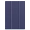 Apple iPad Air 13 (2024 / 2025), mappa tok, érintőceruza tartó, érintőceruza nélkül, Smart Case, Wooze Trifold Pencil Holder, sötétkék