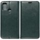 Xiaomi Redmi 13 4G / Note 13R / Poco M6 4G, Oldalra nyíló tok, stand, Magnet Book, zöld