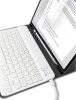 Apple iPad Air (2020 / 2022) / iPad Air 11 (2024 / 2025), Bluetooth billentyűzetes mappa tok, érintőceruza tartó, érintőceruza nélkül, TP SC Pen Holder + Keyboard, fekete