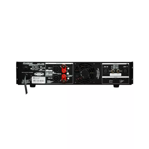 MAX1000 Végerősítő, 2x300W/4Ohm