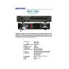 MAX1000 Végerősítő, 2x300W/4Ohm