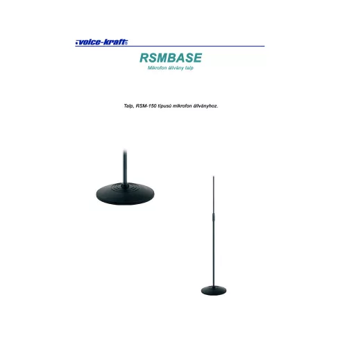 RSMBASE Talp, "RSM-150"-es állványhoz