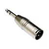 ADA-010 XLR(p) - 6.3 Jack(p) átalakító, sztereó