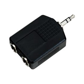 ADA-084 3.5 Jack(p) - 2x3.5 Jack(m) átalakító, sztereó