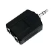 ADA-084 3.5 Jack(p) - 2x3.5 Jack(m) átalakító, sztereó