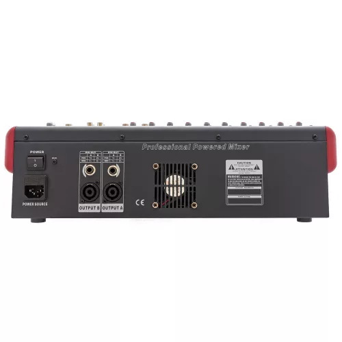 VK-PM1208 Powermixer, 2x250W/4Ohm