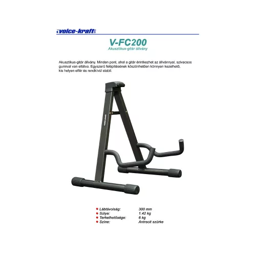 V-FC200 Akusztikus gitárállvány