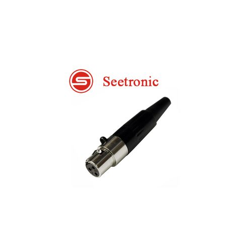 ST101 Mini XLR lengő mama csatlakozó, 3 pólusú