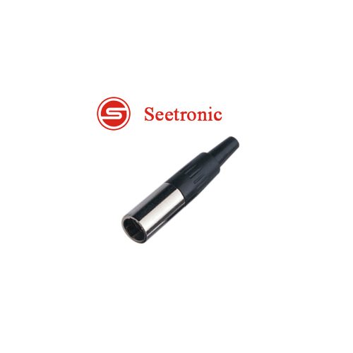 ST102 Mini XLR lengő papa csatlakozó, 3 pólusú