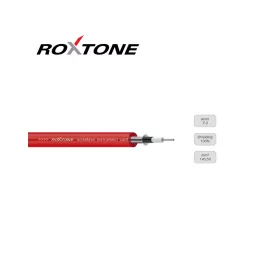   GC060TR Ø7mm professzionális gitárkábel (transparent piros)