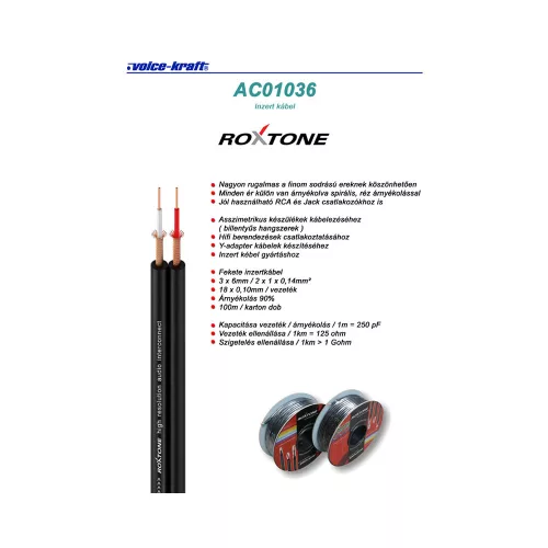 AC01036 Inzert kábel (3x6mm)