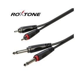 RACC150L6 2x6,3 Jack - 2xRCA kábel, 6m