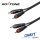 SACC130L1 2xRCA - 2xRCA kábel, 1m