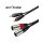 RACC190L1 2xXLR(p) - 2xRCA kábel, 1m