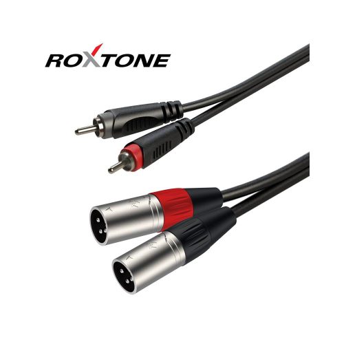 RACC190L1 2xXLR(p) - 2xRCA kábel, 1m