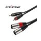 RACC190L1 2xXLR(p) - 2xRCA kábel, 1m