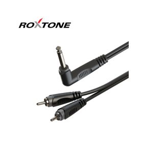 RAYC120AL5 6,3 mono pipa jack - 2xRCA kábel, 5m