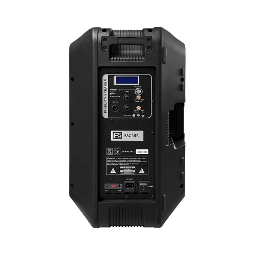 KAC-155A Bi-Amp Aktív DSP hangfal 600/1200W, 15