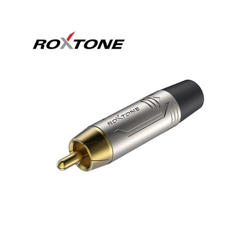 RF2CS-NG RCA lengő dugó, aranyozott