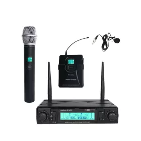   JRU-602/HT-51C/LT-11A/PT-51C UHF mikrofon szett, kézi és csíptetős mikrofonnal