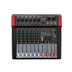   VK-60K Powermixer, 2x150W/4Ohm, USB Audio interface, Bluetooth