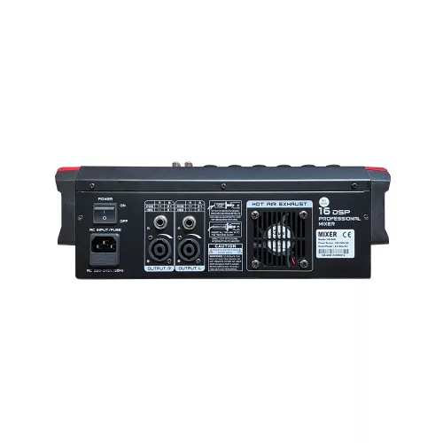VK-60K Powermixer, 2x150W/4Ohm, USB Audio interface, Bluetooth