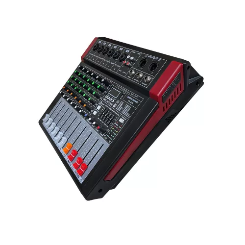 VK-60K Powermixer, 2x150W/4Ohm, USB Audio interface, Bluetooth