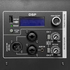   MG15D Bi-Amp Aktív hangfal 500/1000W, 15",DSP, Bluetooth5.1 TWS