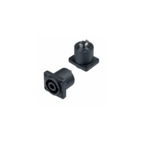   WorldMix 4 pólusú hangfalcsatlakozó – beépíthető, D házas, ezüstözött érintkezők